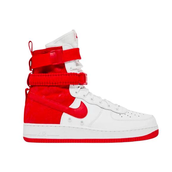 NIKE SF Air Force 1 High 'University Red' Sneakers Size 13 - Picture 1 of 9